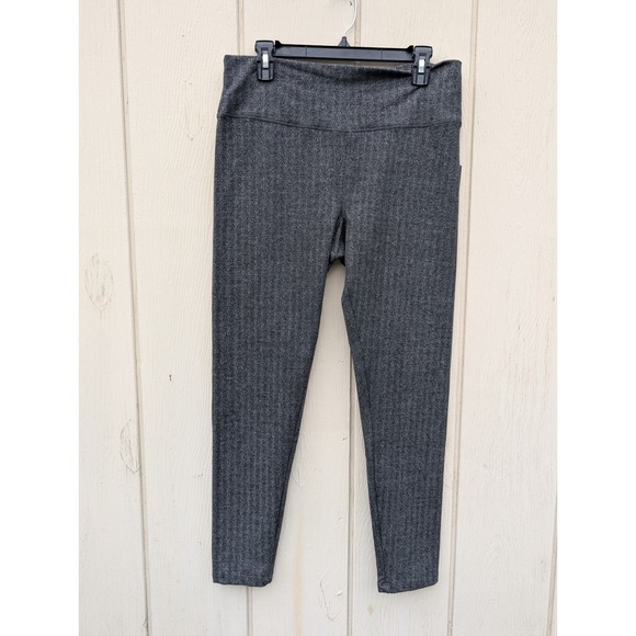 Glyder‎ Herringbone Leggings High Waist Athletic Yoga Pants XL - Picture 1 of 9